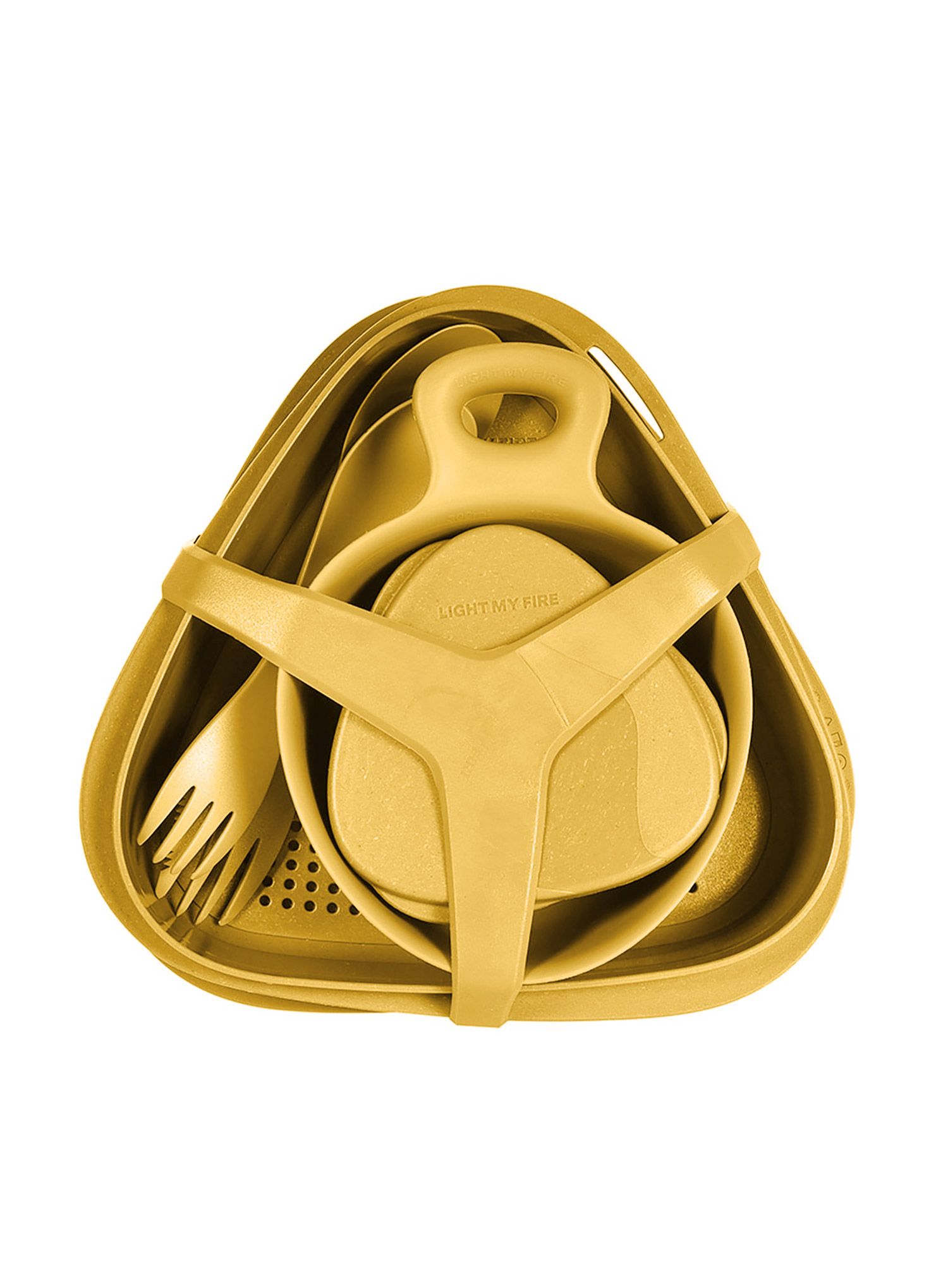Súprava riadu Light My Fire Meal Kit Bio - mustard yellow