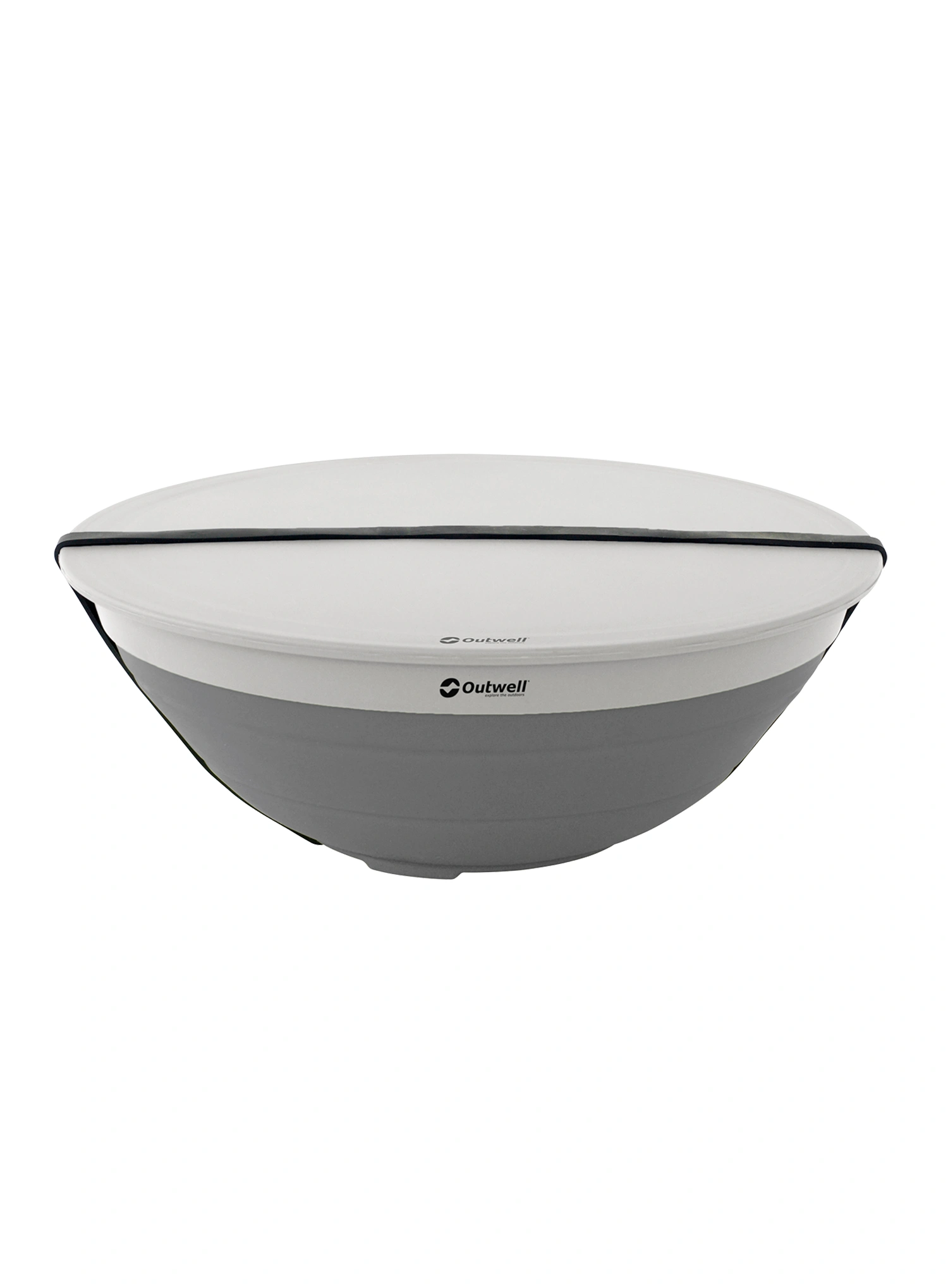 Súprava riadu Outwell Collaps Bowl & Colander Set - grey mist