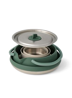 Súprava riadu Sea to Summit Detour SL Steel Kettle Cook Set 3P