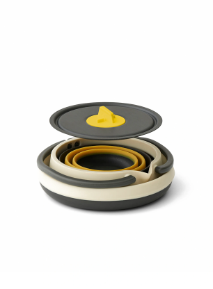Súprava riadu Sea to Summit Frontier UL Collapsible Kettle Cook Set