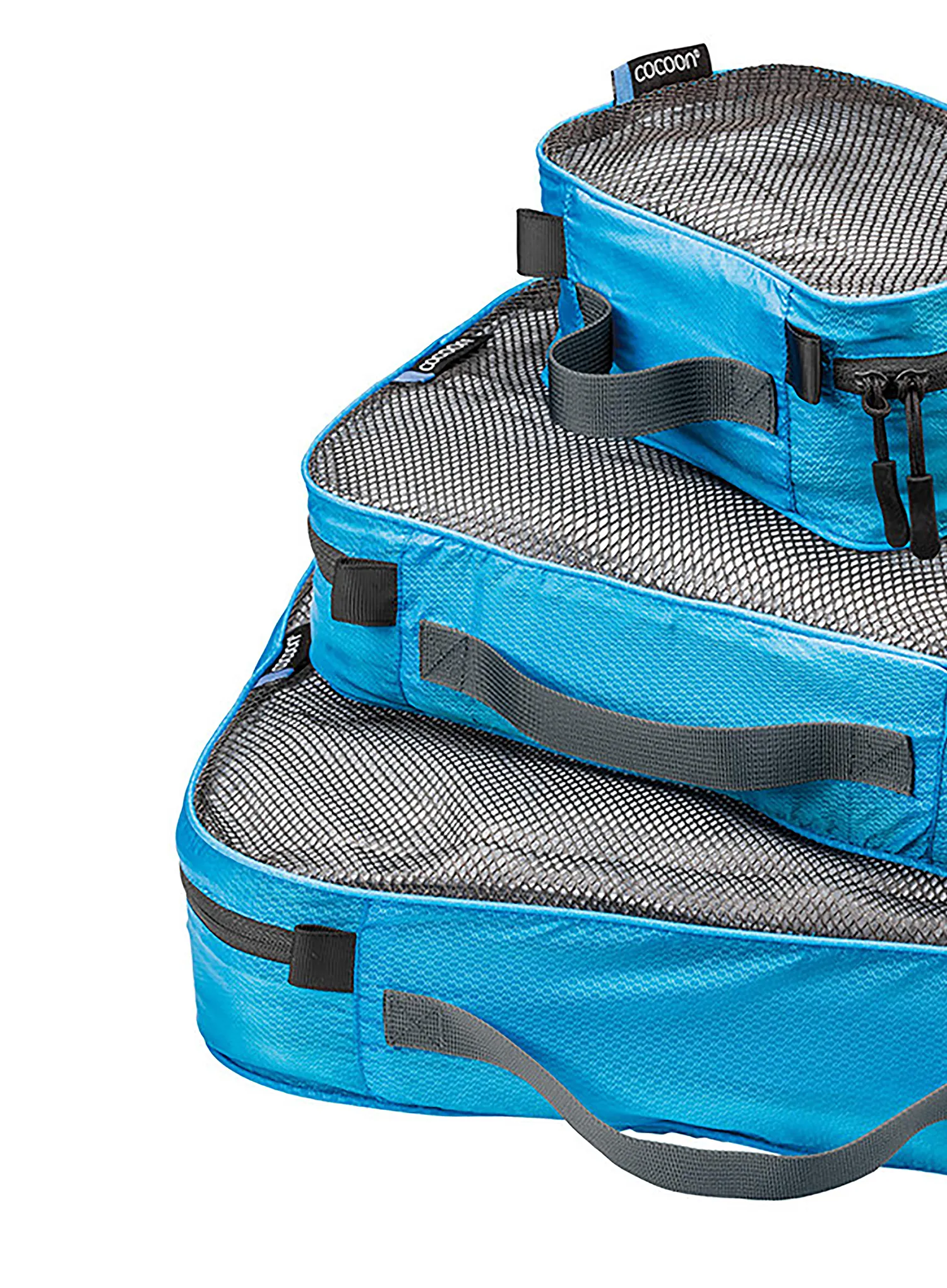 Súprava organizérov Cocoon Packing Cube Ultralight Set - caribbean blue