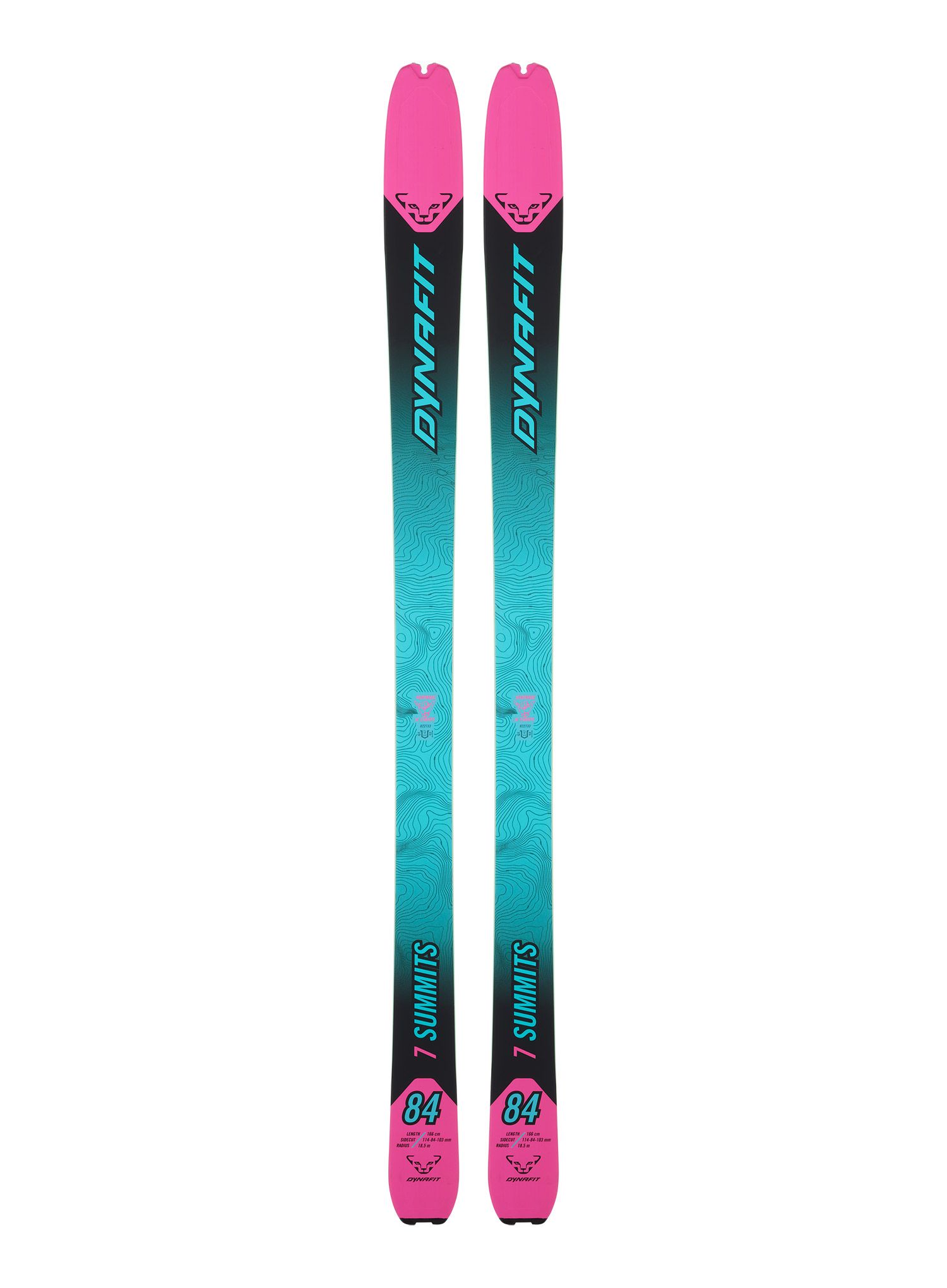 Skialpový set Dynafit Seven Summits+ Ski Set - flamingo/reef