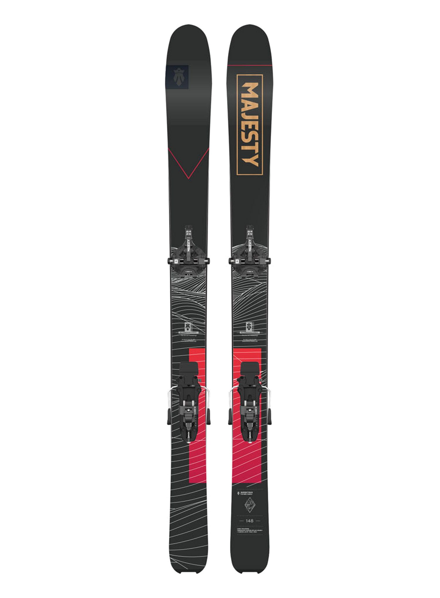 Skialpový set Majesty Supertour + C-Crest 10 148cm